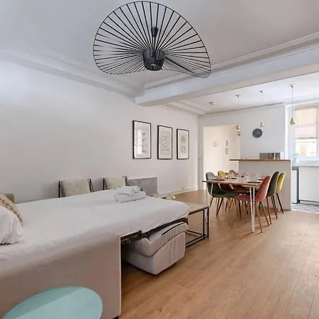 Louvre Montorgueuil Historical Center 3br-8p Appartamento *